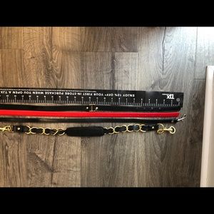 Two belts and two purse straps